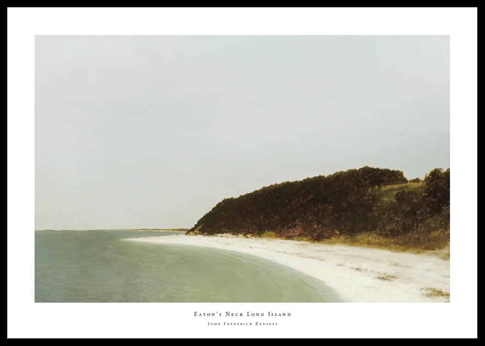 Direktkauf Eaton's Neck Long Island By John Frederick Kensett Poster