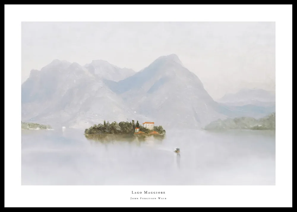 Jetzt Bestellen Lago Maggiore By John Ferguson Weir Poster
