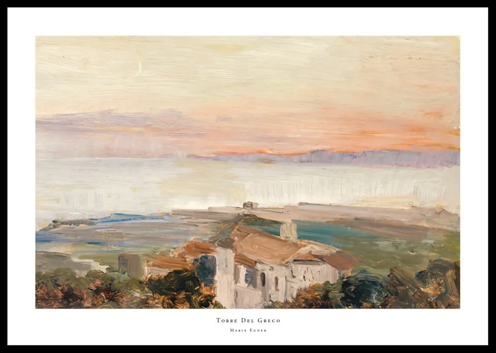 Torre Del Greco By Marie Egner Poster Preiswert