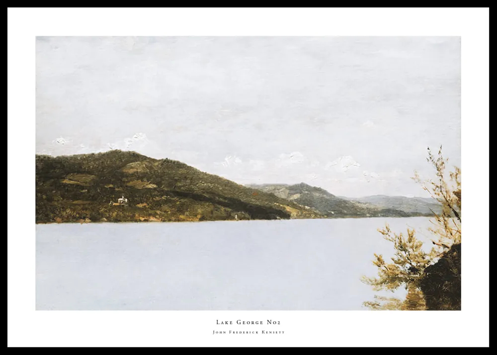 Lake George No2 By John Frederick Kensett Poster Top-Seller