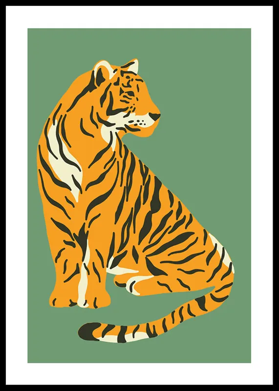 Markenware Le Tigre Poster