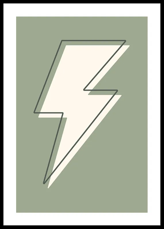 Flash In Green Poster Sonderaktion