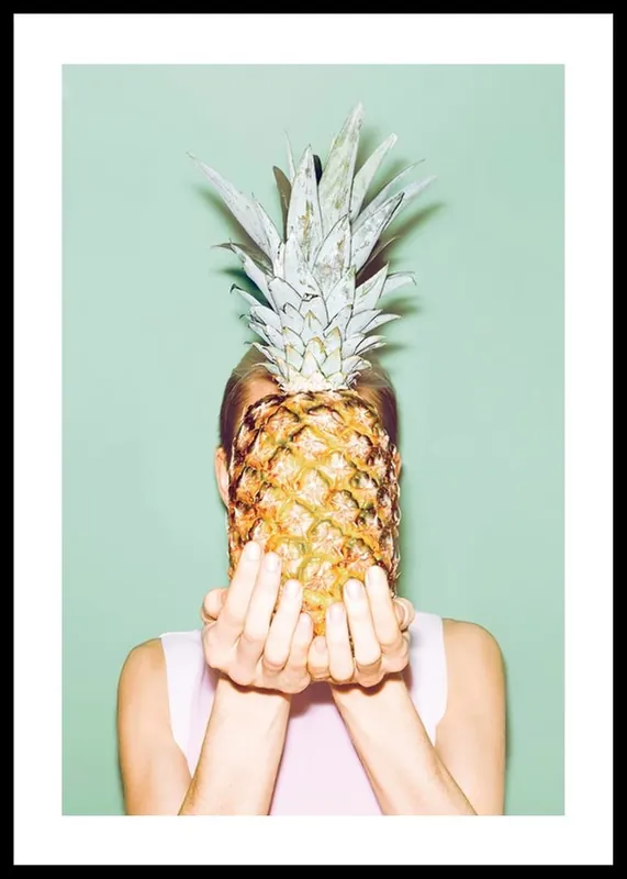 Kostenfreie Lieferung Behind The Pineapple Poster