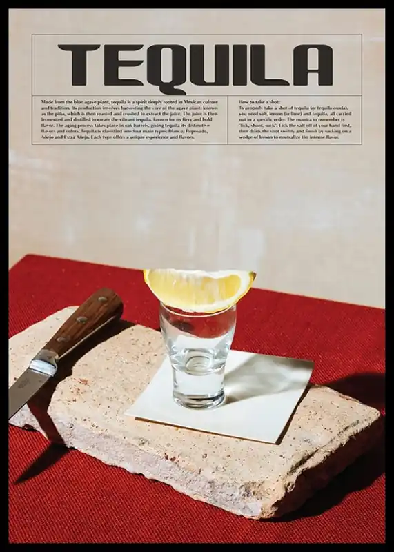 This Is Tequila Shot Poster Solange Der Vorrat Reicht