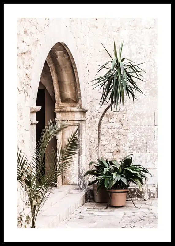 Schnäppchen Mediterranian Patio No1 Poster