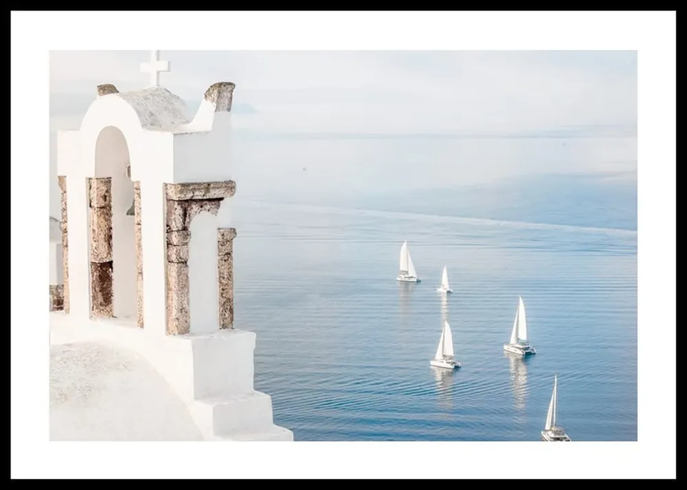 Top-Seller Santorini Greece No3 Poster