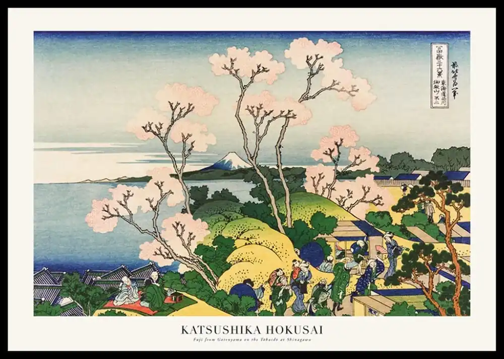 Begrenztes Angebot Fuji From Gotenyama On The Tōkaidō At Shinagawa By Katsushika Hokusai Poster