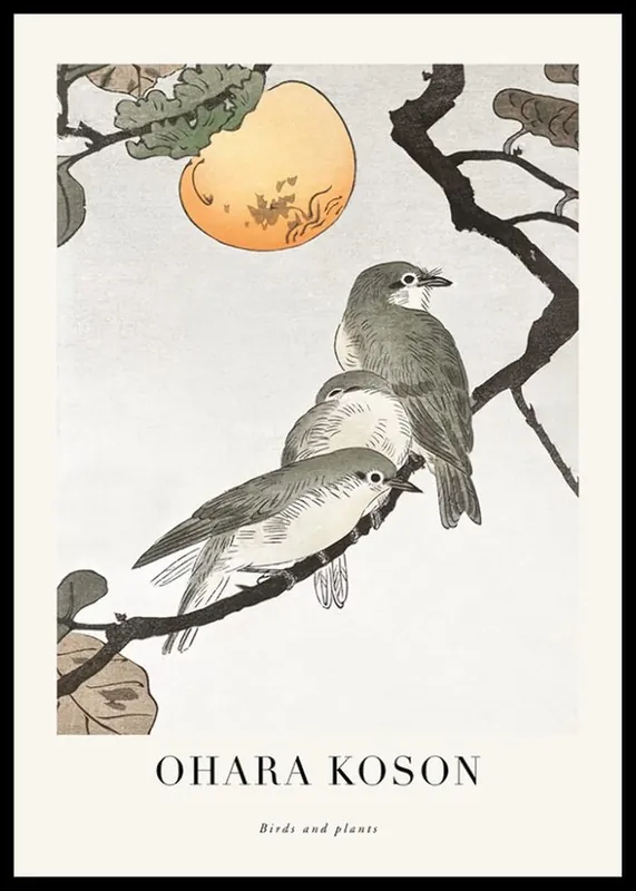 Jetzt Kaufen Birds And Plants No1 By Ohara Koson Poster