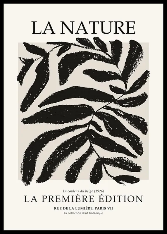 La Nature Premiere Poster Heißes Angebot
