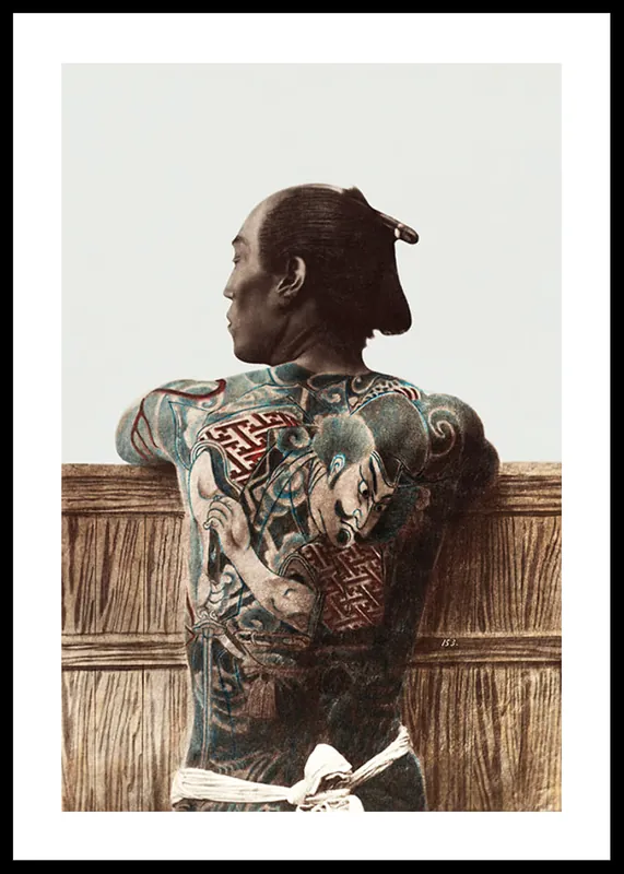 Tattoo In Color By Kusakabe Kimbei Poster Günstig