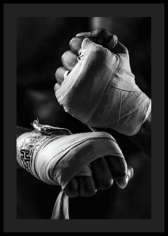Kostenfreie Lieferung Ready To Fight Poster