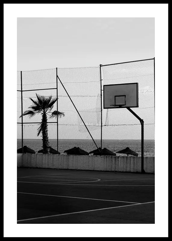 Basketball Court Poster Top-Seller