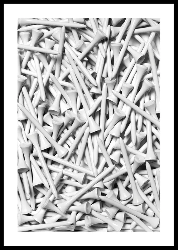 Gratis Versand Golf Tees Poster