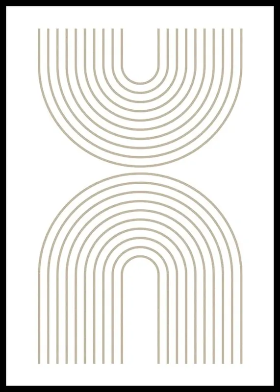 Art Lines No2 Poster Preisknaller
