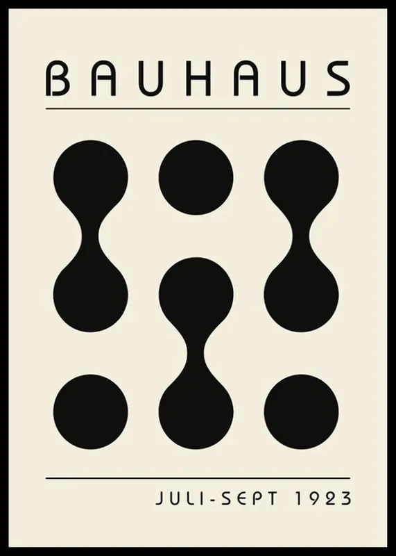 Geprüft Bauhaus Art No24 Poster