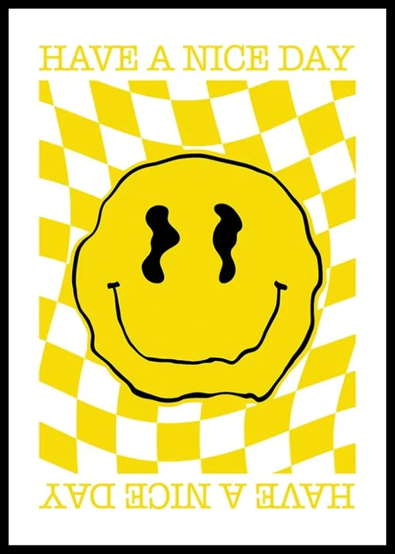 Smiley Yellow Poster Bestpreis