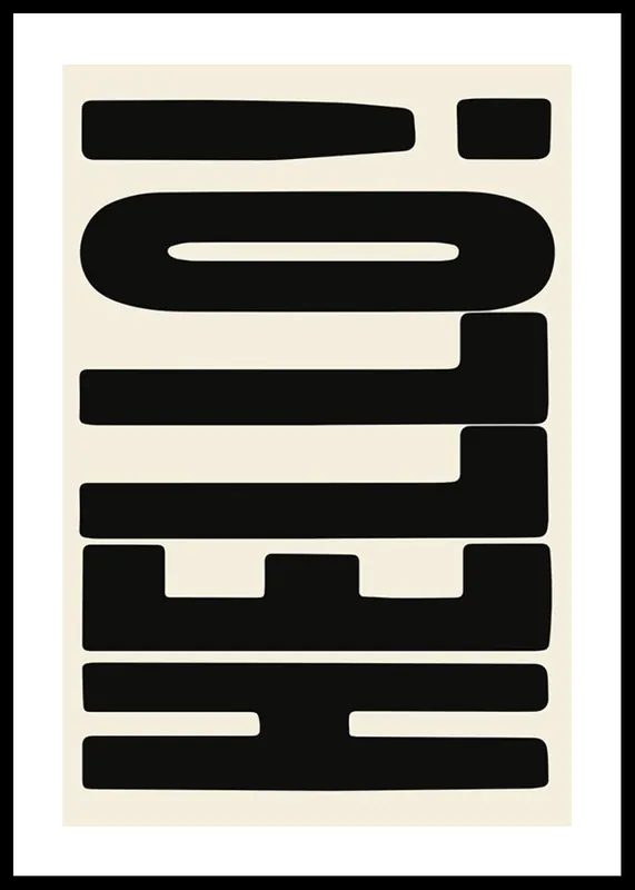 Hello! Poster Top-Seller