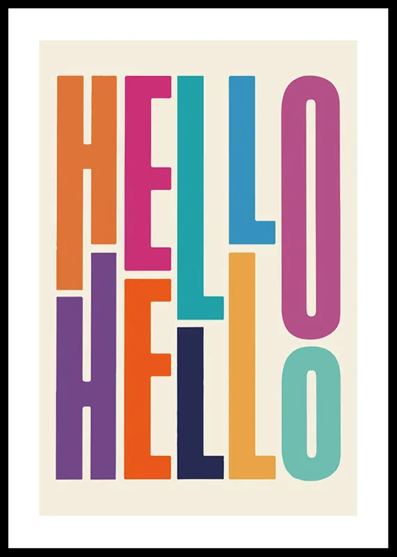 Hello Hello Poster Sonderaktion