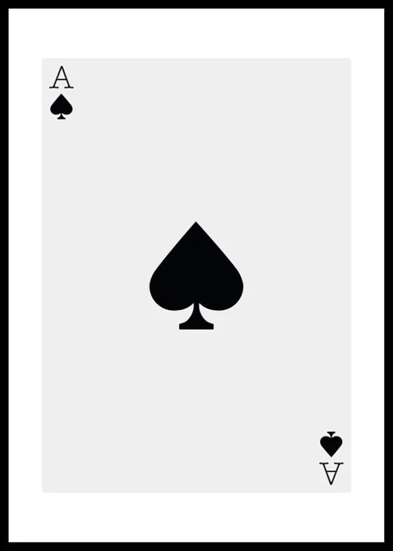 Billig Ace Of Spades Poster