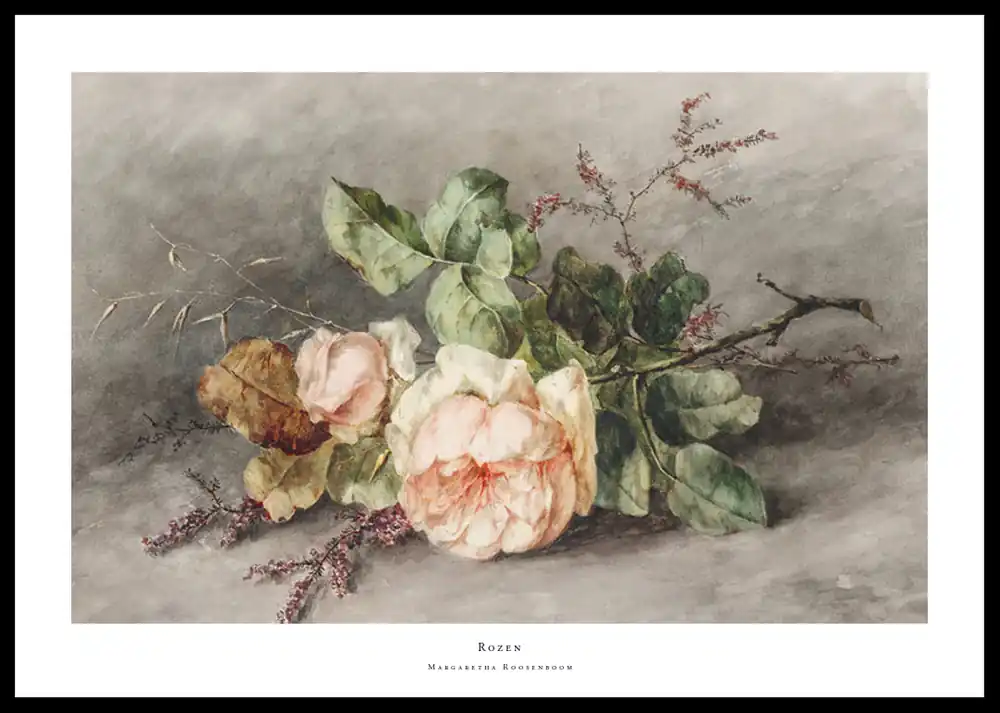 Rozen By Margaretha Roosenboom Poster Top-Preis