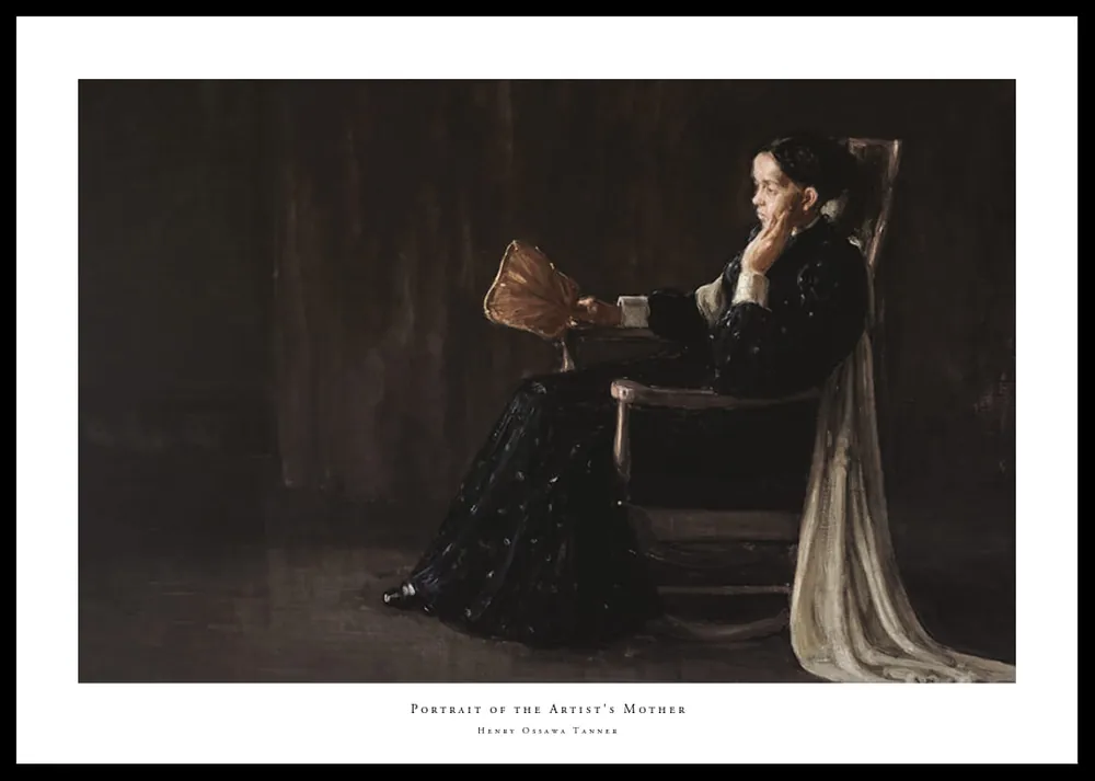 Nur Heute Portrait of the Artist's Mother By Henry Ossawa Tanner Poster