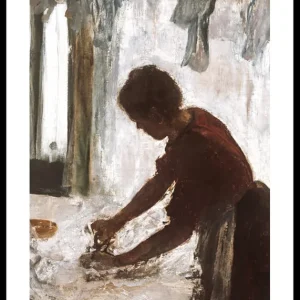 A Woman Ironing By Edgar Degas Poster Abverkauf