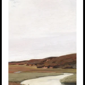 Zertifiziert Sommerdag Ved Karup Å By Johan Rohde Poster