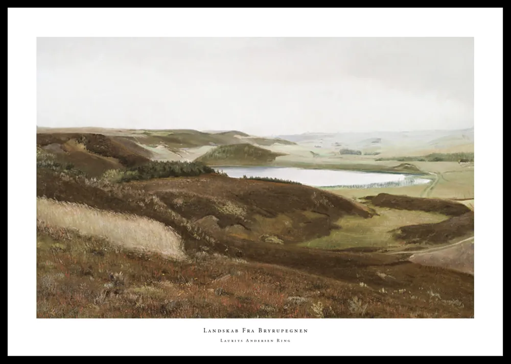Sofort Bestellen Landskab Fra Bryrupegnen By Laurits Andersen Ring Poster