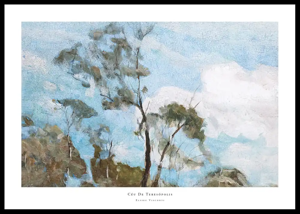 Billig Céu De Teresópolis By Eliseu Visconti Poster