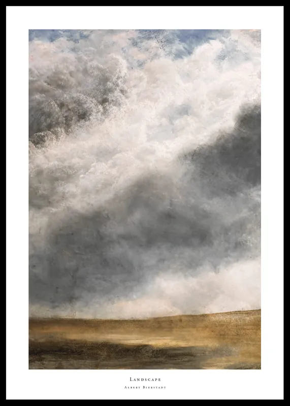 Markenprodukt Landscape By Albert Bierstadt Poster