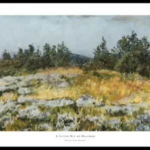 A Little Bit of Heather By František Kaván Poster Kracherpreis