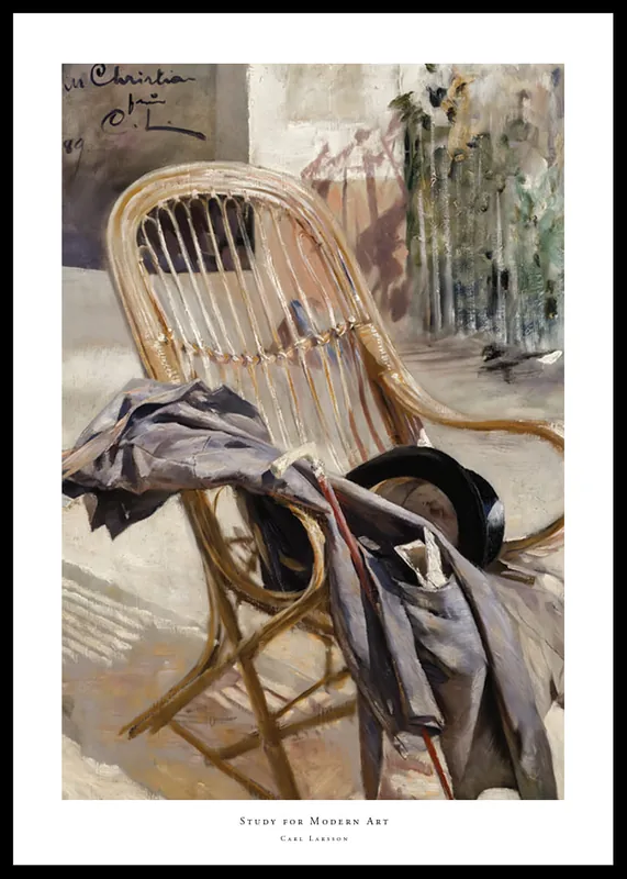 Study for Modern Art By Carl Larsson Poster Direkt Vom Hersteller