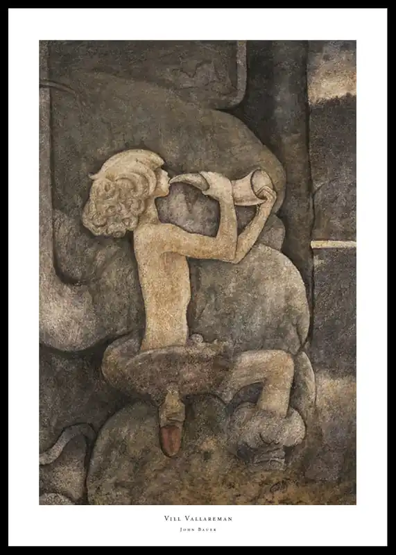 Vill Vallareman By John Bauer Poster Heißes Angebot