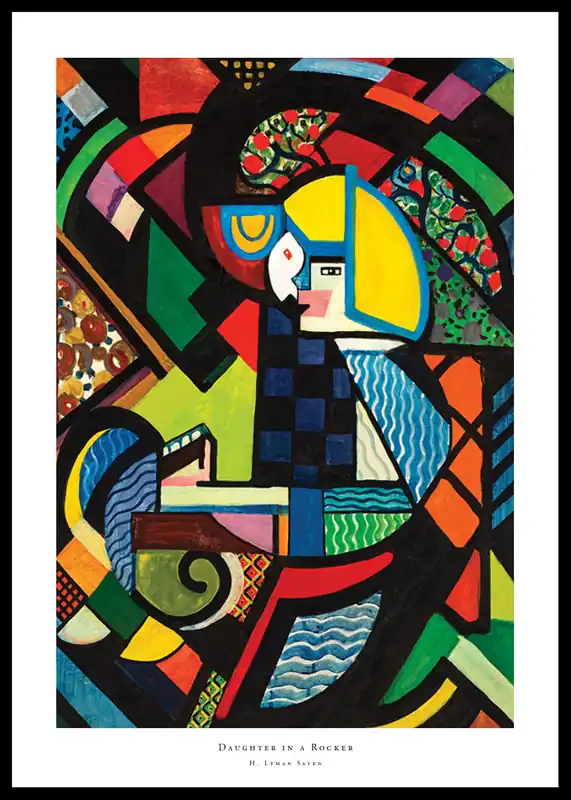 Sonderangebot Daughter in a Rocker By H. Lyman Sayen Poster
