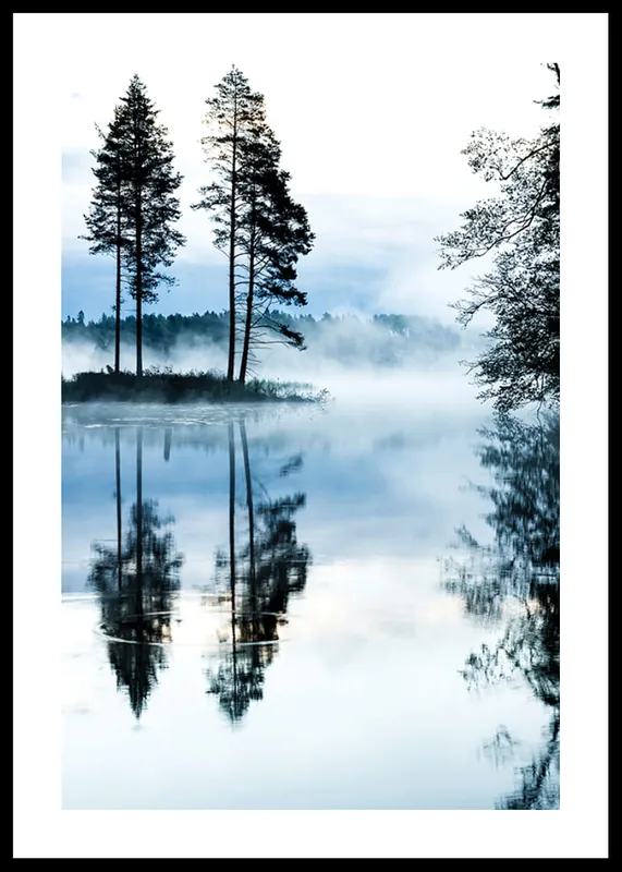 Knallerangebot Misty Morning Poster