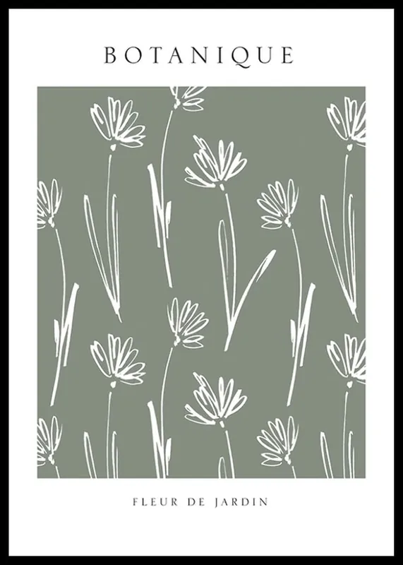 Fleur De Jardin No2 Poster Garantierte Lieferung