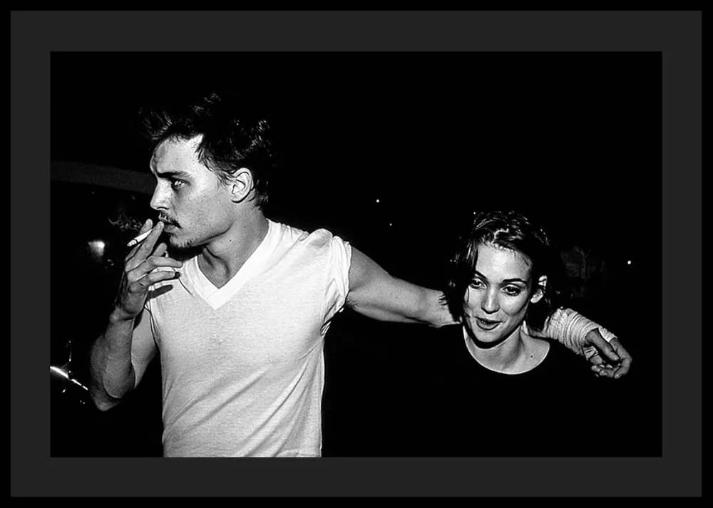 Johnny Depp Winona Ryder Poster Preis Gesenkt