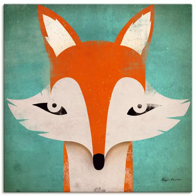 Fuchs K6OY Wandbild Meistverkauft