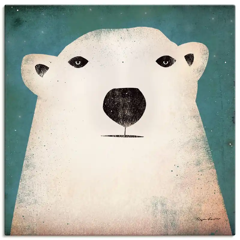 Eisbär K7AS Wandbild Online Kaufen