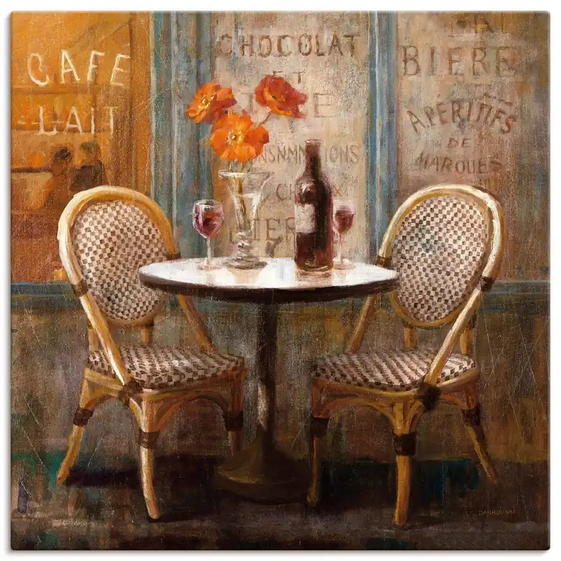 Sichere Zahlung Triff mich im Cafe I B2BX Wandbild