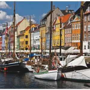 alter Hafen in Kopenhagen 2 S9RC Wandbild Garantierte Lieferung