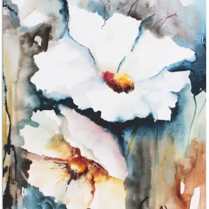 Aquasblüten II T2FQ Wandbild Top-Seller