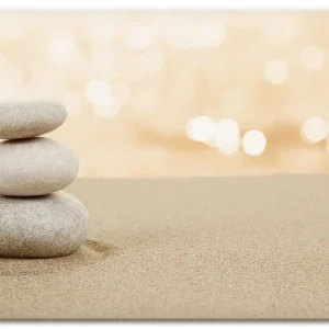 Angebot Zen Steine im Sand R2PT Wandbild