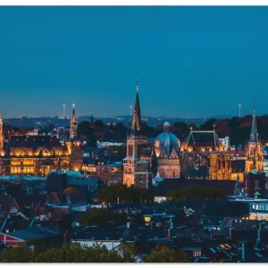 Aachen Skyline II S5SH Wandbild Beliebt