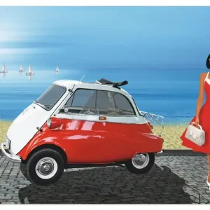 Abverkauf Urlaub in den 60er Jahren T6ED Wandbild