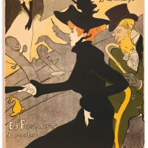Ausverkauf Divan Japonais. Frankreich, Paris U3GM Wandbild