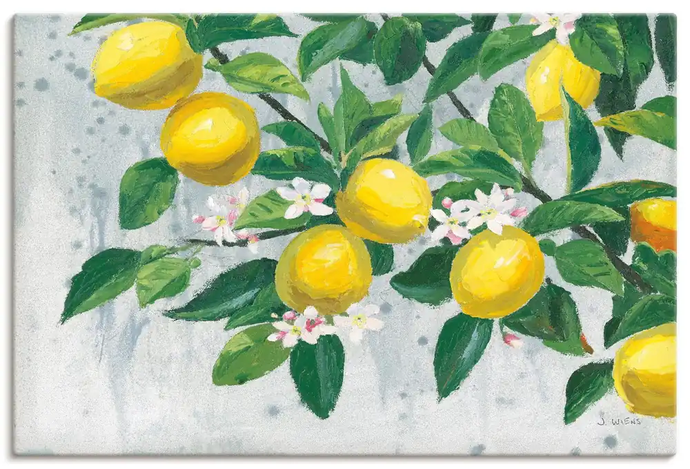 Zesty Lemons Wandbild Bestseller