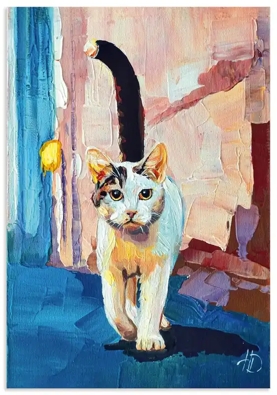 Zertifiziert Elegante Straßenkatze U5BG