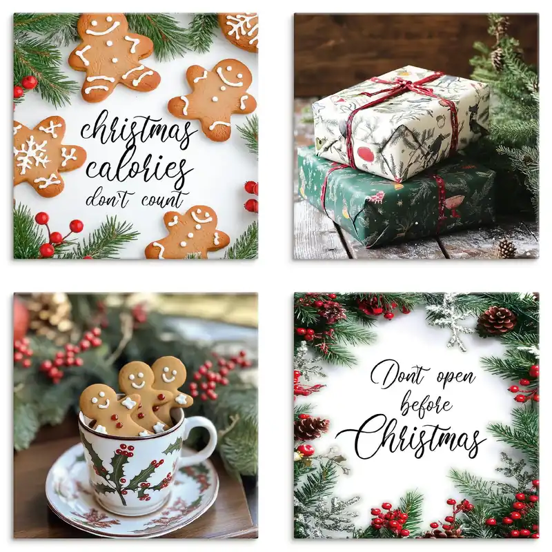 Prepare for Christmas Wandbild Neu