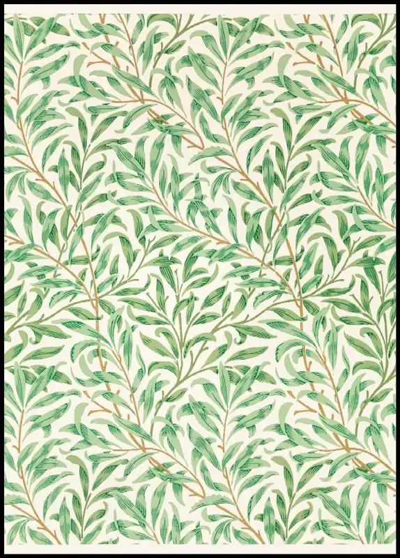 Willow Bough by William Morris Poster nr.1 Top-Angebot